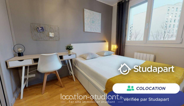 Colocation tudiante Studio à Villeurbanne (69100)