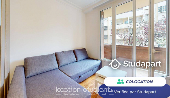 Colocation tudiante Studio à Villeurbanne (69100)