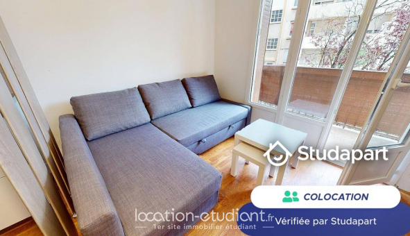 Colocation tudiante Studio à Villeurbanne (69100)