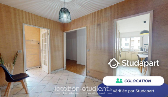 Colocation tudiante Studio à Villeurbanne (69100)