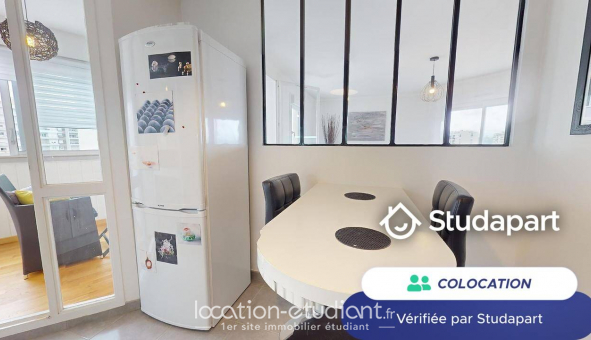 Colocation tudiante Studio à Villeurbanne (69100)