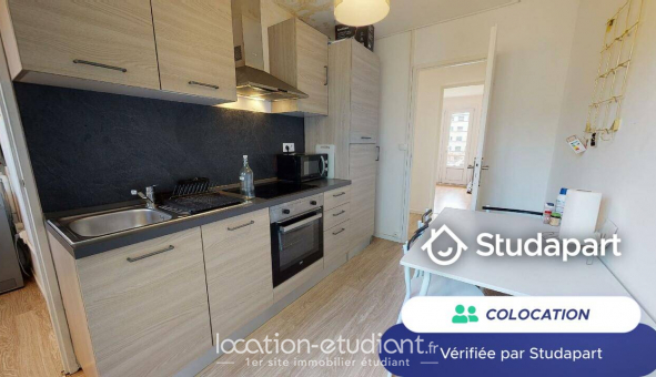 Colocation tudiante Studio à Villeurbanne (69100)