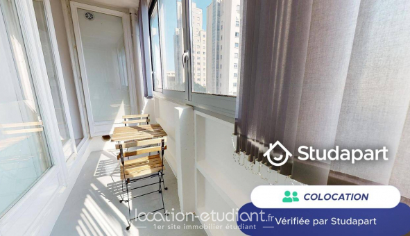 Colocation tudiante Studio à Villeurbanne (69100)