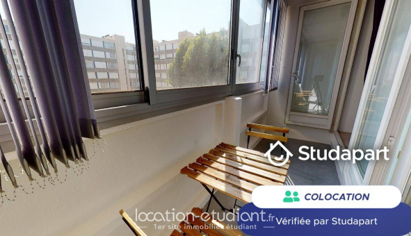 Colocation tudiante Studio à Villeurbanne (69100)