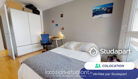 Colocation tudiante Studio à Villeurbanne (69100)