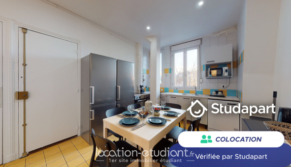 Colocation tudiante Studio à Vitry sur Seine (94400)